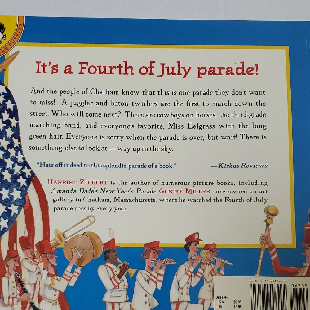 Patriotic Scholastic Children's Books - 4 Titles